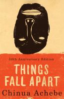 Things Fall Apart book cover
