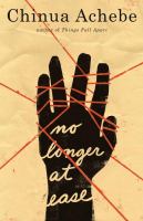 No Longer at Ease book cover