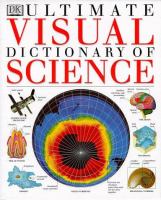 Book Jacket for: Ultimate visual dictionary of science.