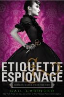 Book Jacket for: Etiquette & espionage