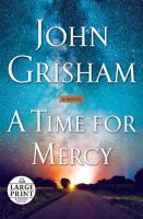 Book Jacket for: A time for mercy