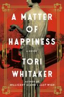 Book Jacket for: Matter of happiness