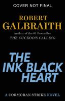 Book Jacket for: The ink black heart
