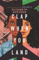 Book Jacket for: Clap when you land