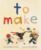 Book Jacket for: To make