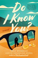 Book Jacket for: Do I know you
