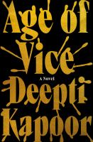 Book Jacket for: Age of vice