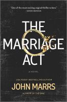 Book Jacket for: The marriage act