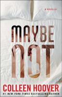 Book Jacket for: Maybe not