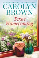 Book Jacket for: Texas homecoming