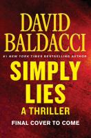 Book Jacket for: Simply lies