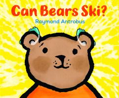 Book Jacket for: Can bears ski?
