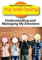 Book Jacket for: My well being understanding and managing my emotions