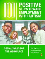 101 Positive Steps Toward Employment with Autism: Social Skills for the Workplace bookcover