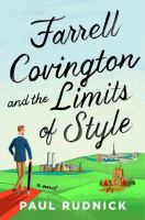 Cover for Farrell Covington and the limits of style