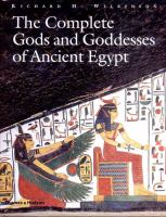 Book Jacket for: The complete gods and goddesses of ancient Egypt