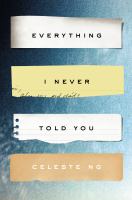 Book Jacket for: Everything I never told you